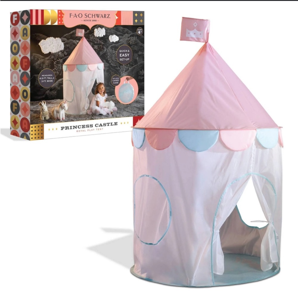 FAO Schwartz Princess Castle Royal Play Tent